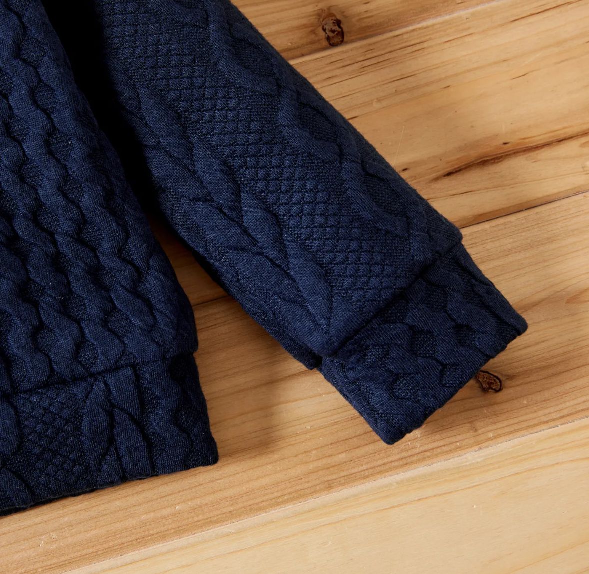 2Pcs Baby Boy/Girl Clothes 2pcs Solid Knitted Sweatshirt and Pants Set